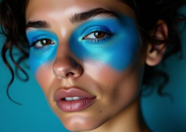 Maquillage bleu : les raisons derrière l’essor spectaculaire de cette couleur en 2026