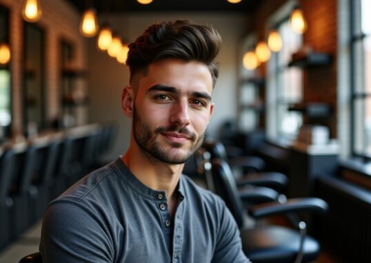 Idées tendance pour un dégradé mi-long homme stylé