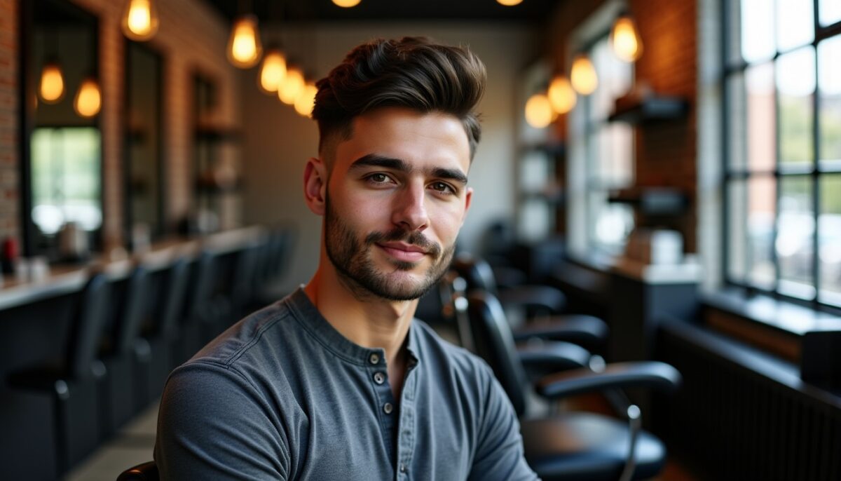 Idées tendance pour un dégradé mi-long homme stylé